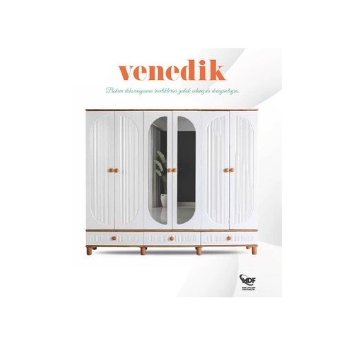 Venedik Serisi Yatak Odası (Yatak Hariç)