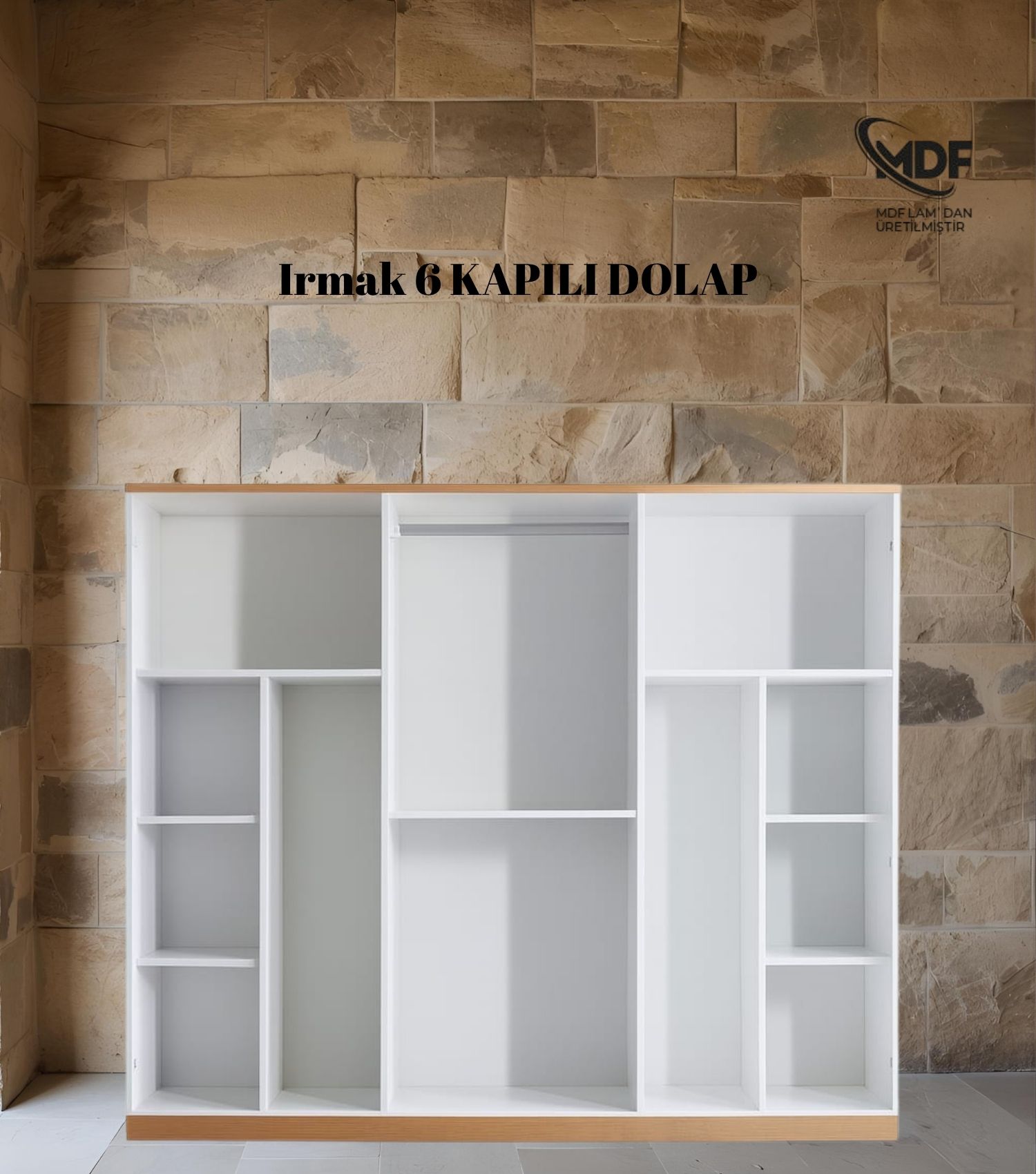 Irmak 6 Kapılı Gardolap / Dolap